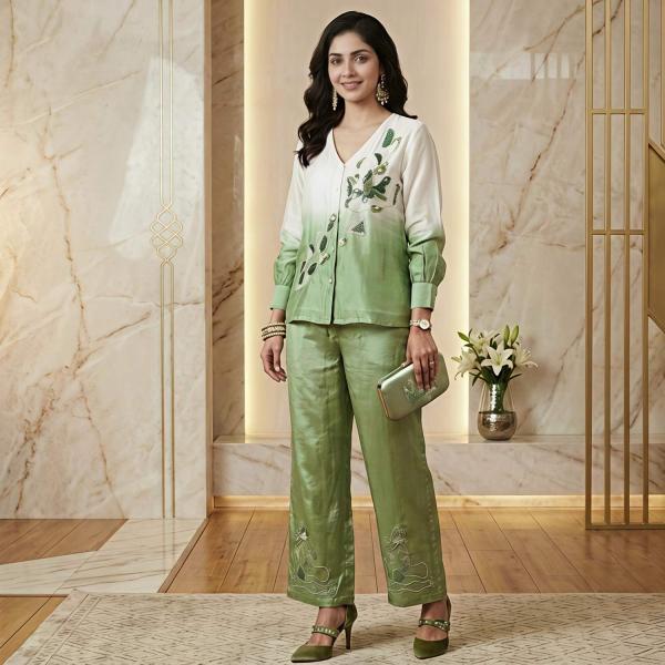 Ombre Vert Co-Ord