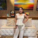 Crinkle Sweetheart Neck Co-Ord