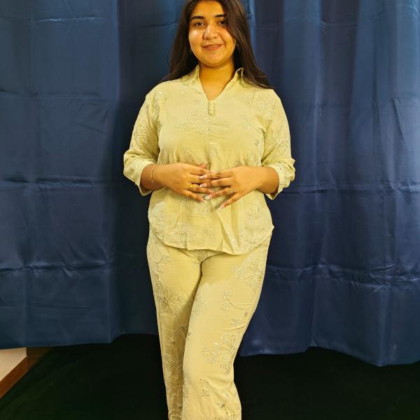 Sequin Bloom Cutout Set