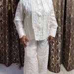 White Lace Luxe Co-Ord set