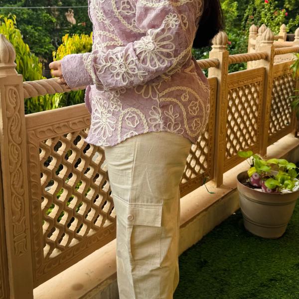 Lavender lace Co-Ord set